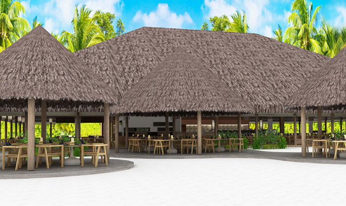 Palm Square-- 烧烤餐厅 dining美食的图片集（ 不详 ），印度洋三大明珠马尔代夫,可可尼岛 Cocoon Maldives